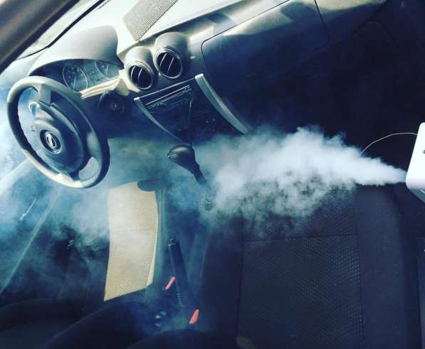 Удаление любых видов неприятных запахов в автомобилях