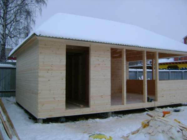 Строительство домов, бань из бревна и бруса в Костроме фото 3