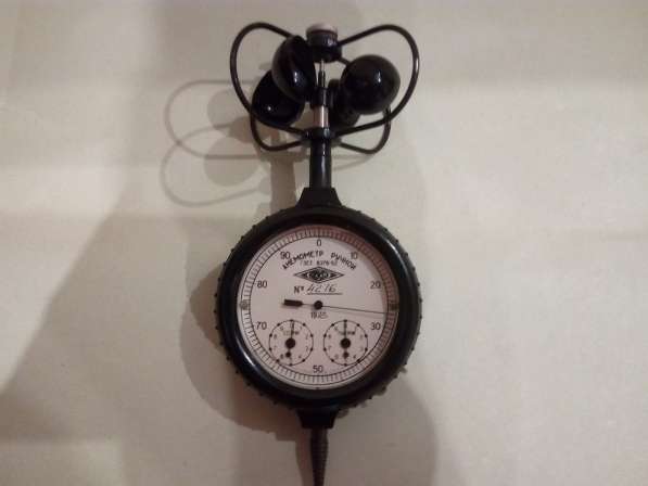 Анемометр ручной, чашечный 1972 г в Дмитрове фото 5