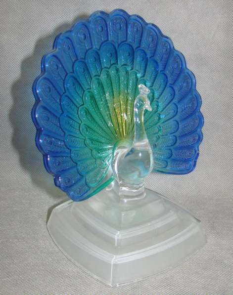 Фигурка хрустальная Павлин (V598)