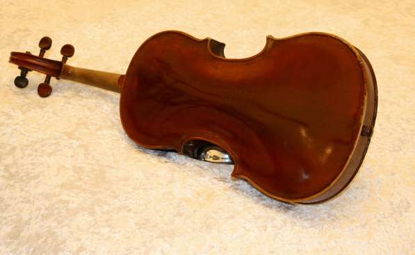 Original Vintage Geige sehr wunderschone rote Viola ! в фото 5