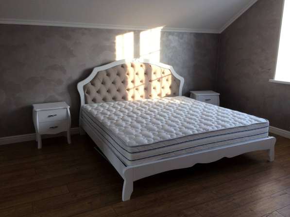Кровати-подиумы, кровати с каретной стяжкой под Заказ в Екатеринбурге фото 4