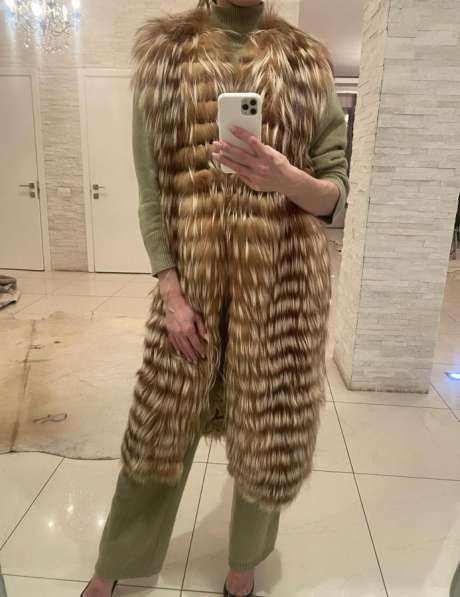 Жилетка длинная рысь в Москве фото 7