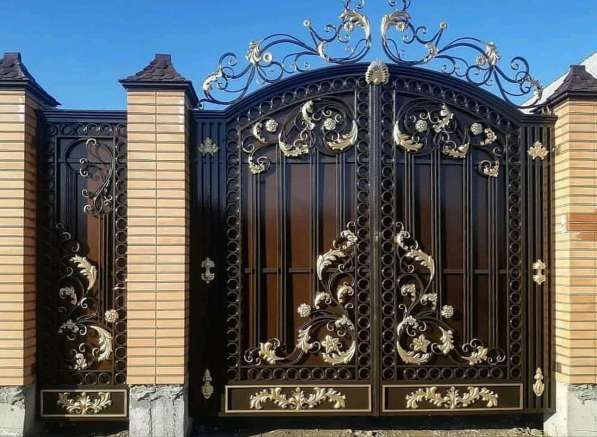 Кованый навесы на заказ делаем в фото 8
