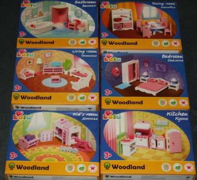 Кукольная мебель 6 разных видов комплект в Смоленске фото 3