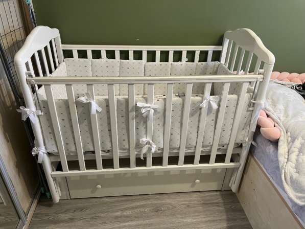 Продам детскую кроватку маятник в Уссурийске фото 4
