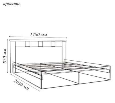 Кровать 'Европа' (ВВР)