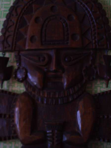 Перуанская деревянная маска в Керчи фото 4