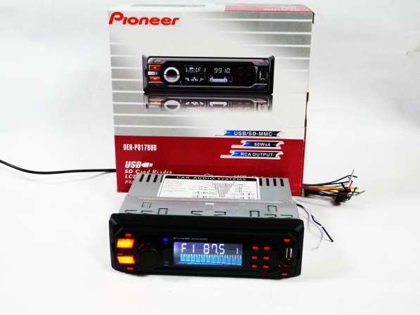Автомагнитола Pioneer DEH-8178UB - MP3+FM+USB+SD+AUX! в фото 4