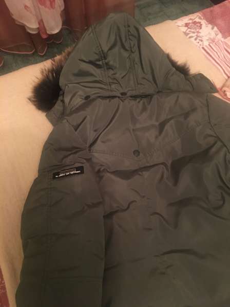 Зимняя куртка/Аляска для мальчика, рост 152.не новая,состоян