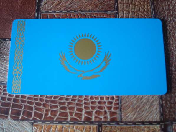Табличка вместо Японского номера "Флаг Казахстана" в Омске