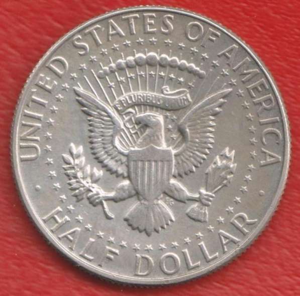 США 50 центов 1968 г. полдоллара Кеннеди серебро знак D
