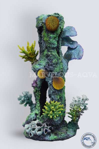 Коралловые рифы для цилиндрических аквариумов в Уфе фото 7