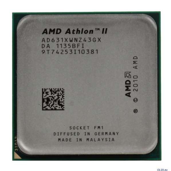 Процессор AMD Athlon II X4 631 (AD631XWNZ43GX)