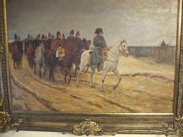 Картина Наполеон, холст, масло, авторская Европа в Ставрополе