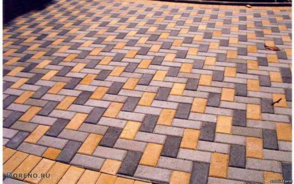 Тротуарная пллитка, бордюр