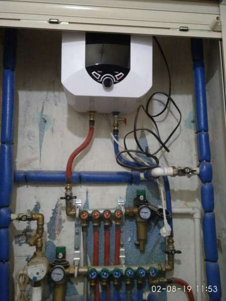 Монтаж водоснабжения в Москве фото 8