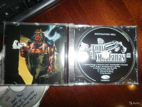 Tony Montanas Destination автограф Psychobilly 2CD в Москве фото 3