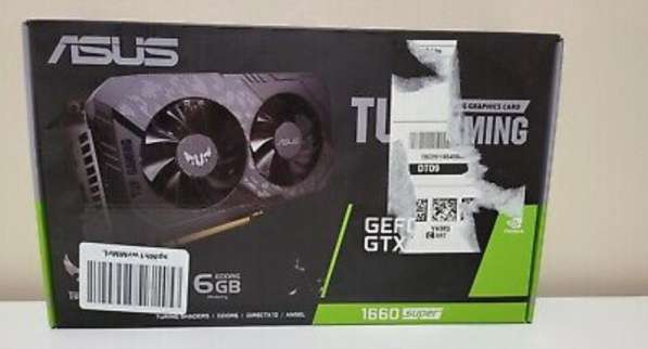 ASUS GeForce GTX 1660 SUPER TUF Gaming OC 6GB GDDR6 Graphics