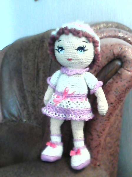 Кукла вязаная игрушка в фото 22