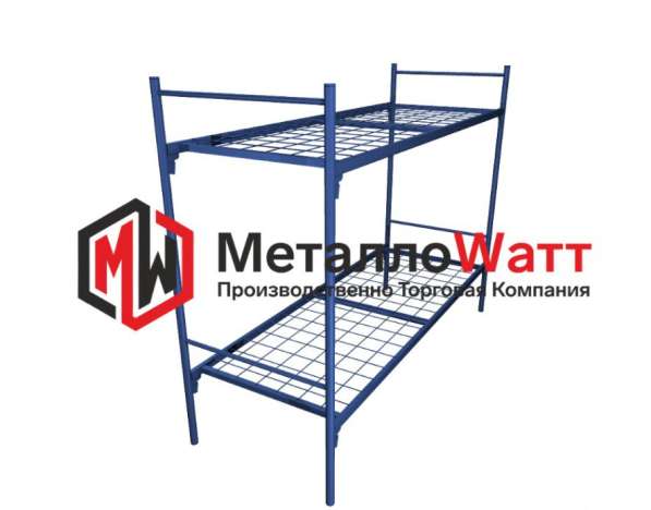 Металлические кровати двухъярусные в Москве фото 3