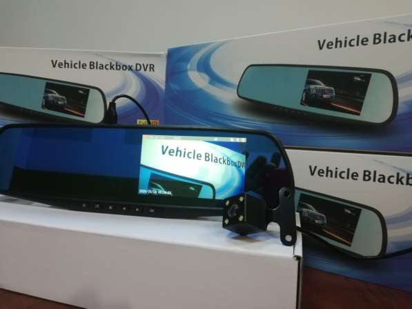 Видеорегистратор-зеркало Vehicle Blackbox DVR Full HD в Москве фото 4