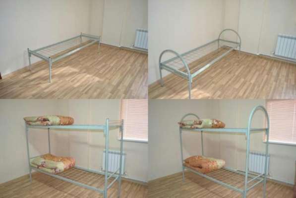 Кровати для строителей, общежитий, гостиниц