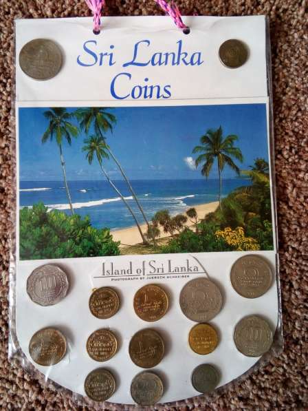 Набор монет Шри-Ланка