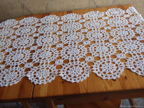 Скатерть ажурная из мотивов в Люберцы фото 5