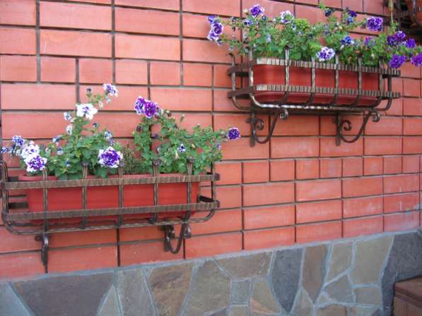 металлические кованые цветочники на окна в Симферополе фото 8