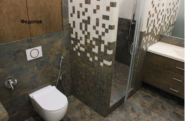 Ванные комнаты под ключ - плиточные работы в Омске фото 10