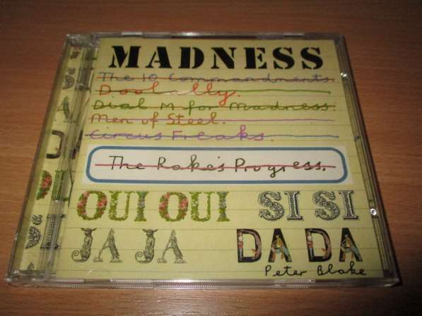 Madness ‎– Oui Oui Si Si Ja Ja Da Da - СД диск из США