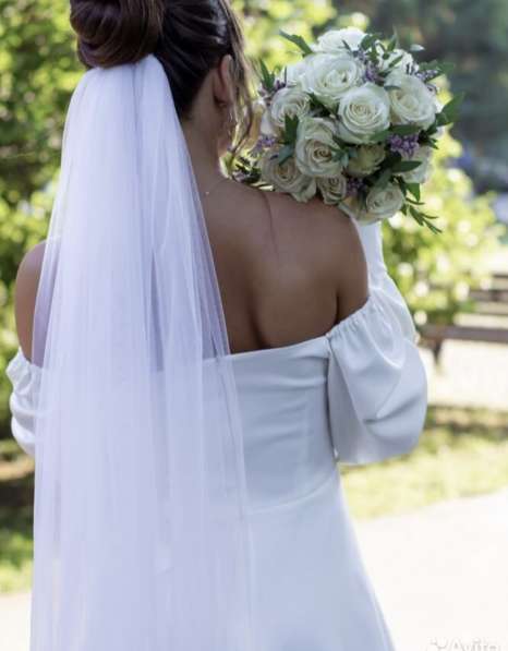 Свадебное платье 44 р в Новосибирске фото 34