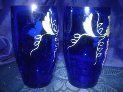 пара старинных стаканов с ручной роспись в Санкт-Петербурге фото 4