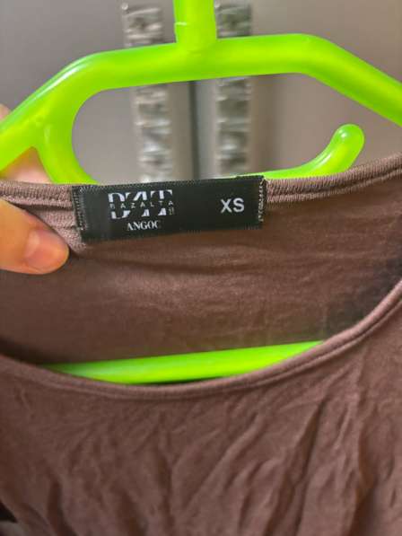 Лонгслив женский коричневый в Москве фото 3