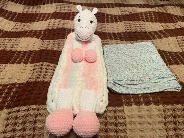 Вязаная крючком плюшевая пижамница в Москве