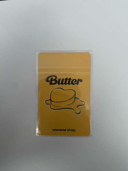 BTS карта Чимина из Butter weverse pob в Челябинске