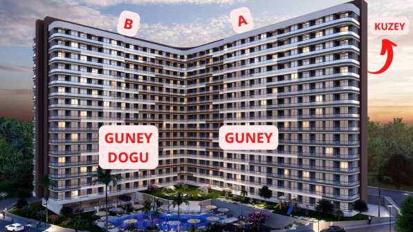 Продается квартира 1+1 в Мерсине в фото 5