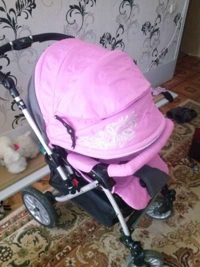 детскую коляску Capella s803 розового цвета в Орехово-Зуево фото 3