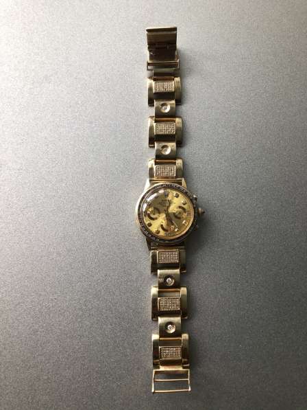 Золотые часы “ Rolex “ c бриллиантами в Москве фото 4