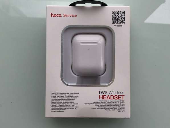 Беспроводные наушники Hoco DES03 Аналог AirPods