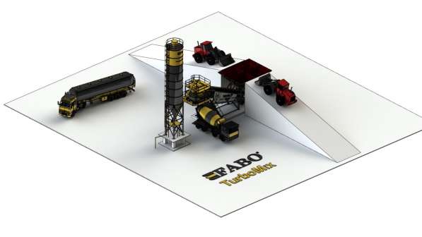 Мобильный бетонный завод TURBOMIX-60 в Москве фото 21