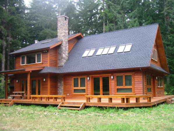 Дома из кедра