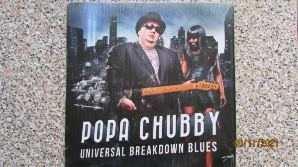 LP POPA CHUBBY- Universal Breakdown Blues