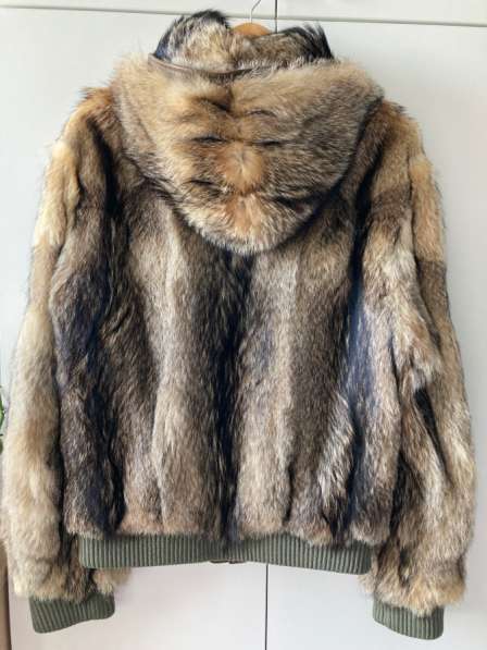 Куртка мужская из шерсти волка 46-48 размер в Москве фото 5