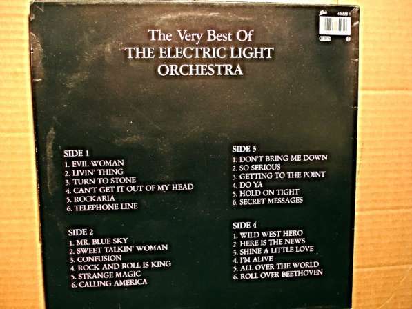 Пластинка виниловая Electric Light Orchestra – The Very Best в Санкт-Петербурге фото 4