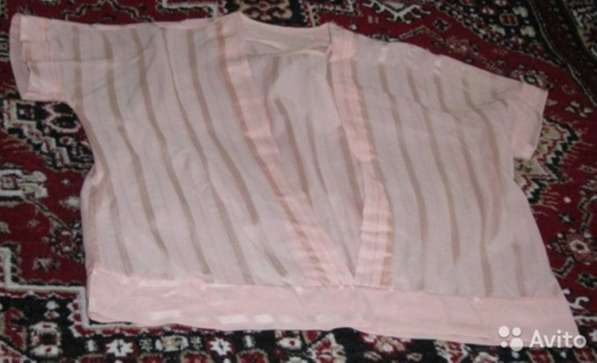 Рубашка блузка женская 50-52 размер нежно персиковая