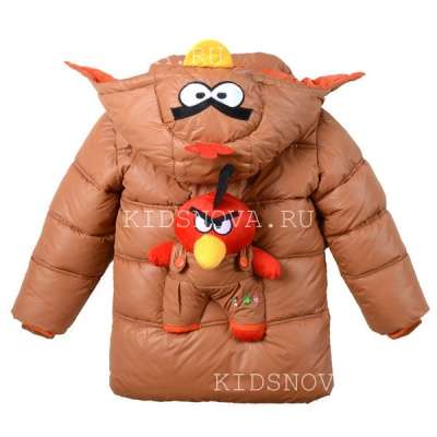 Куртка зимняя детская "Angry Birds" Злая птица в Москве
