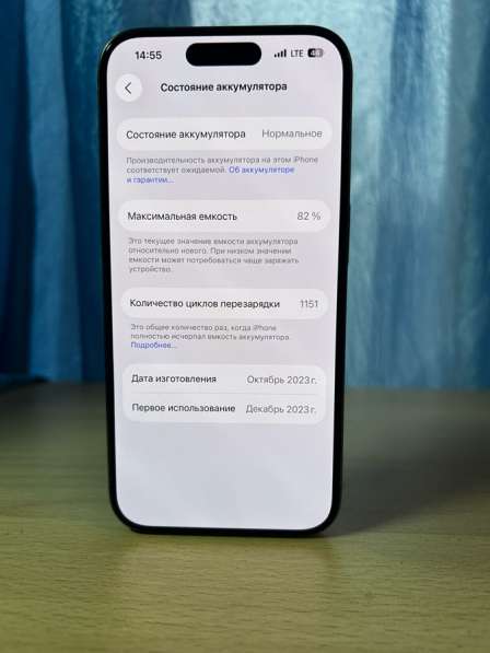 Iphone 15 pro 256 gb Titanium в Подольске