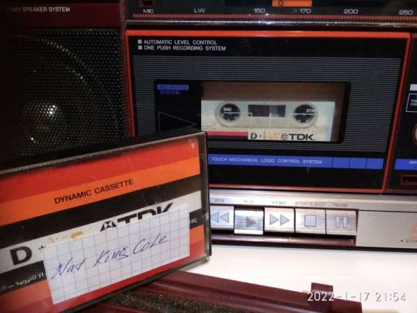 Магнитола редкая AIWA-CS240 (не использовалась) в Москве